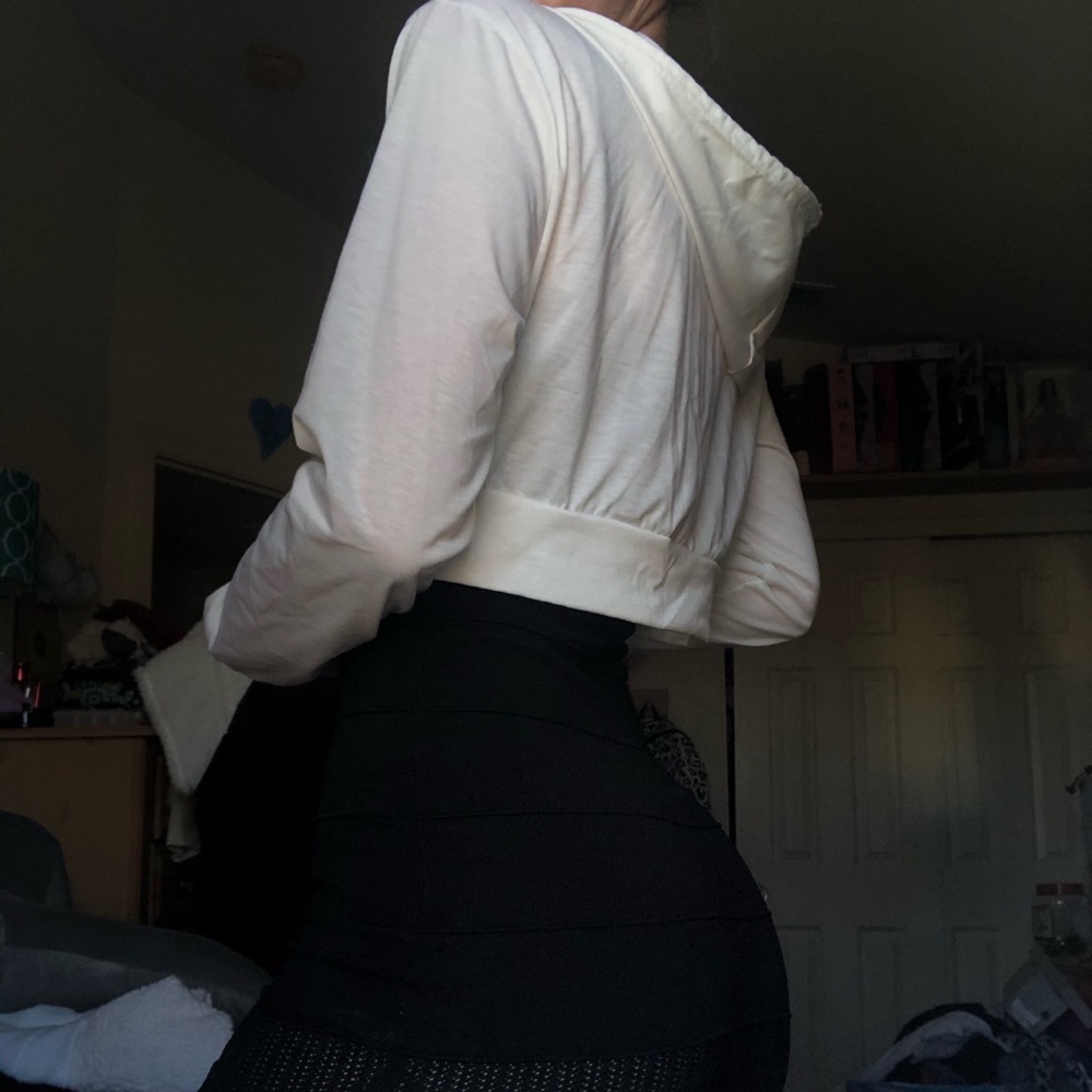 White cropped mini jacket - Picture 4 of 4